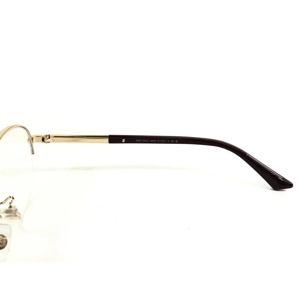 Jimmy Choo Eyeglasses Frames JC2014D 3025 Red Gold Round Asian Fit 51-17-140